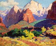 Bischoff, Franz Pinnacle Rock w oil on canvas